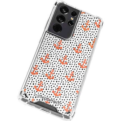 Bouffants and Broken Hearts Anchors and Dots Galaxy S21 Ultra 5G Clear Case